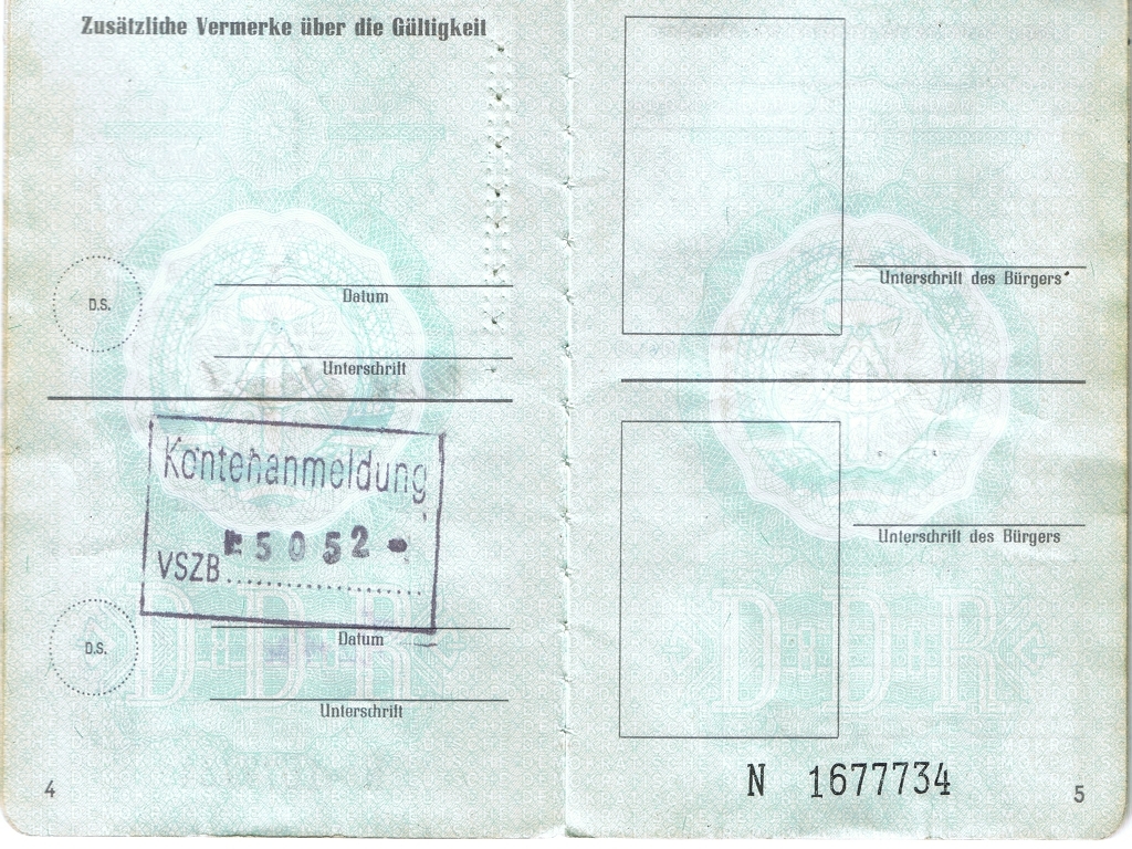 Personalausweis der DDR 2